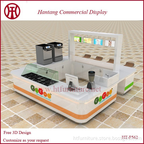 2016 Frozen Yogurt Kiosk For Sale made in china with logo lol